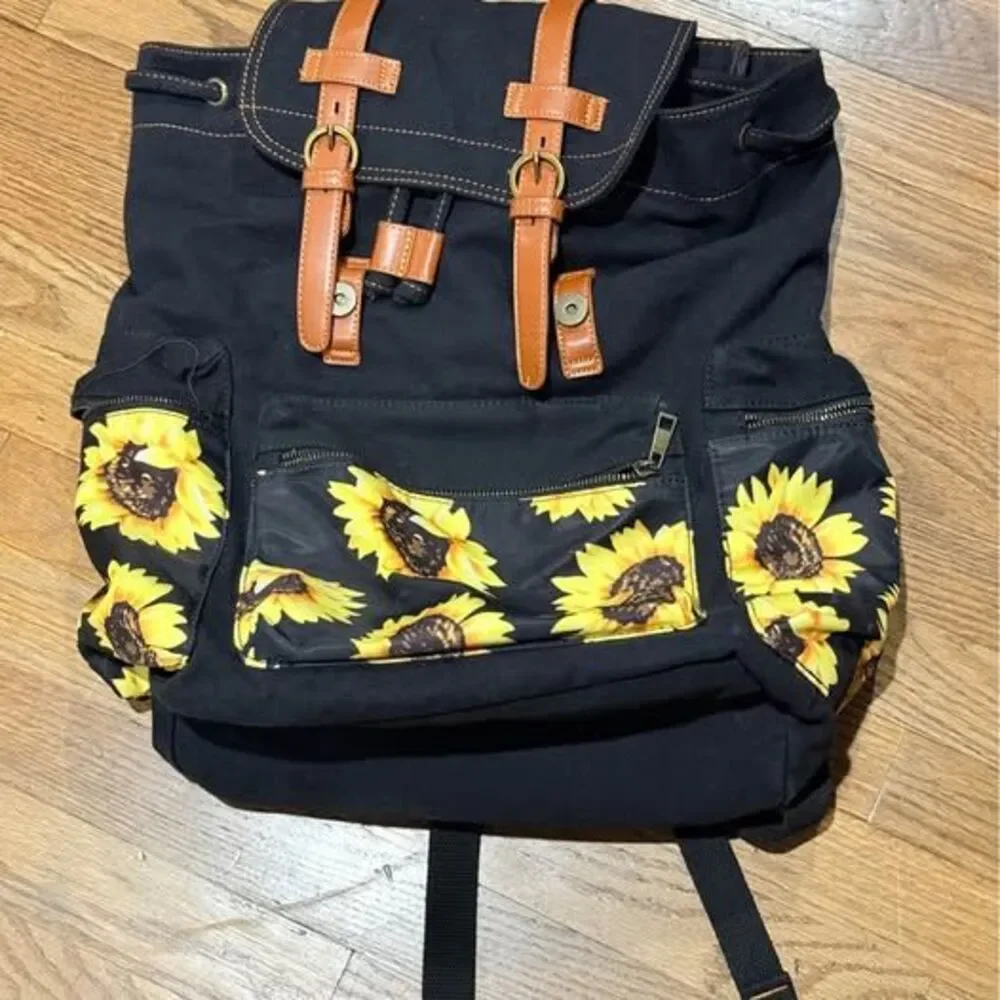 Backpack Sunflower Design